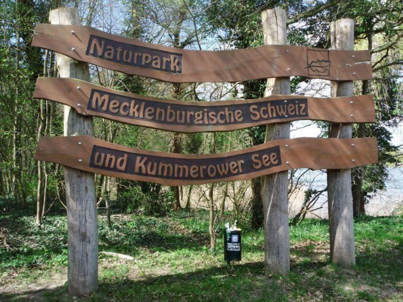 Ferienhaus Paul Am Klostersee, Urlaub Mit Hund Dargun Εξωτερικό φωτογραφία